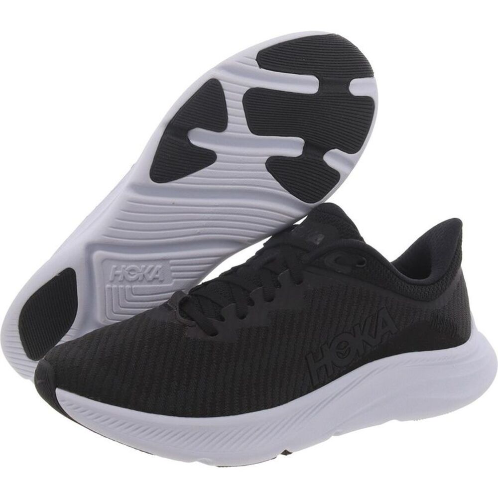 Hoka One One Womens Solimar B/W Lace-Up Running & Training Shoes Sneakers NWT - Picture 2 of 3